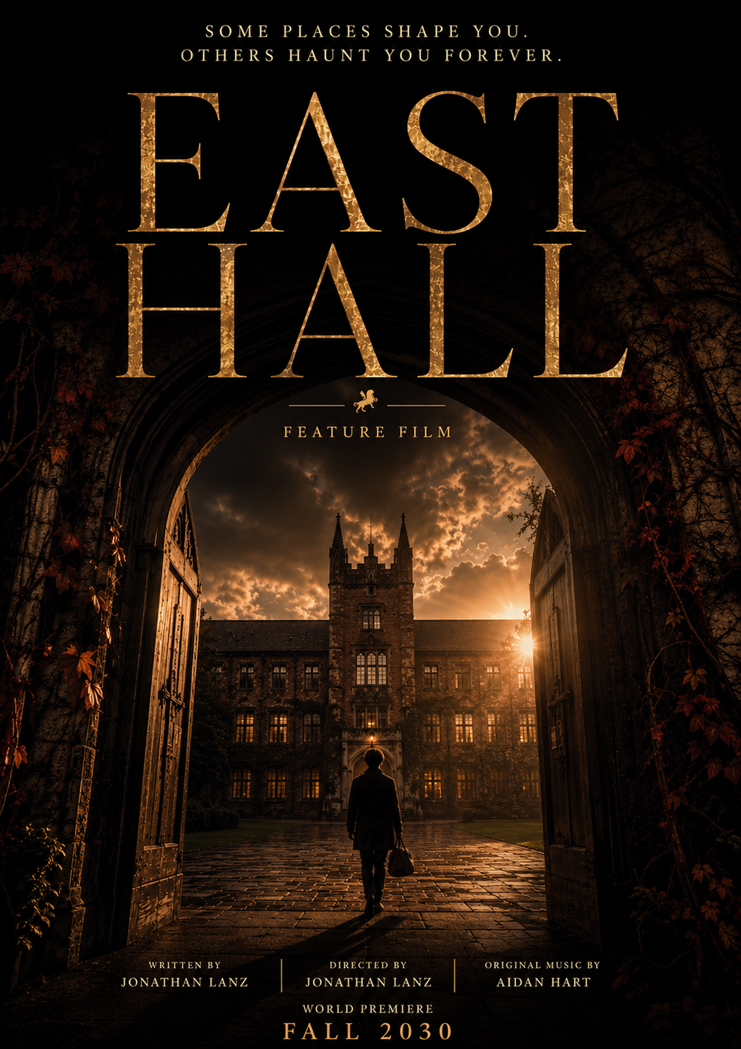 East Hall poster artwork